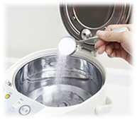 電気ポットのお手入れ