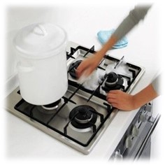 シンクまわりの水アカ